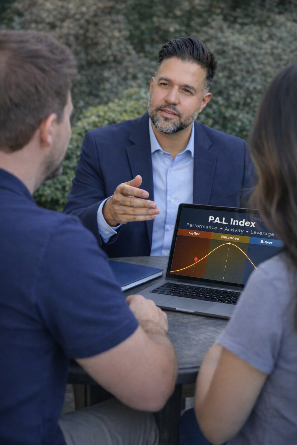 Al Ramos consulting with clients